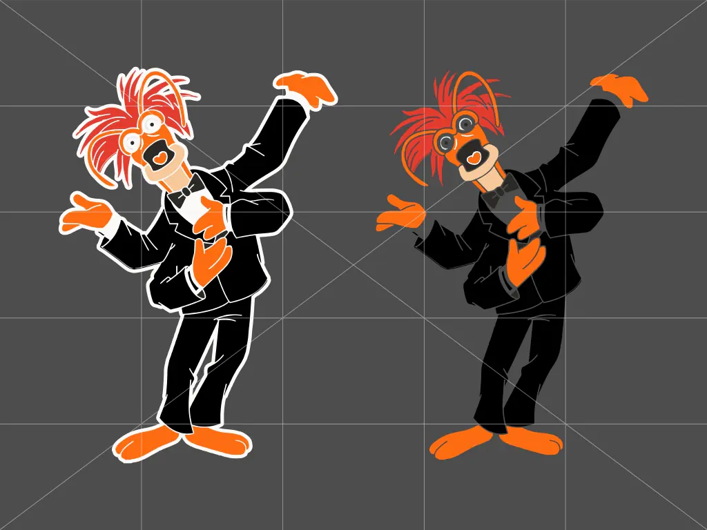 Pepe the King Prawn SVG, PNG, EPS Download