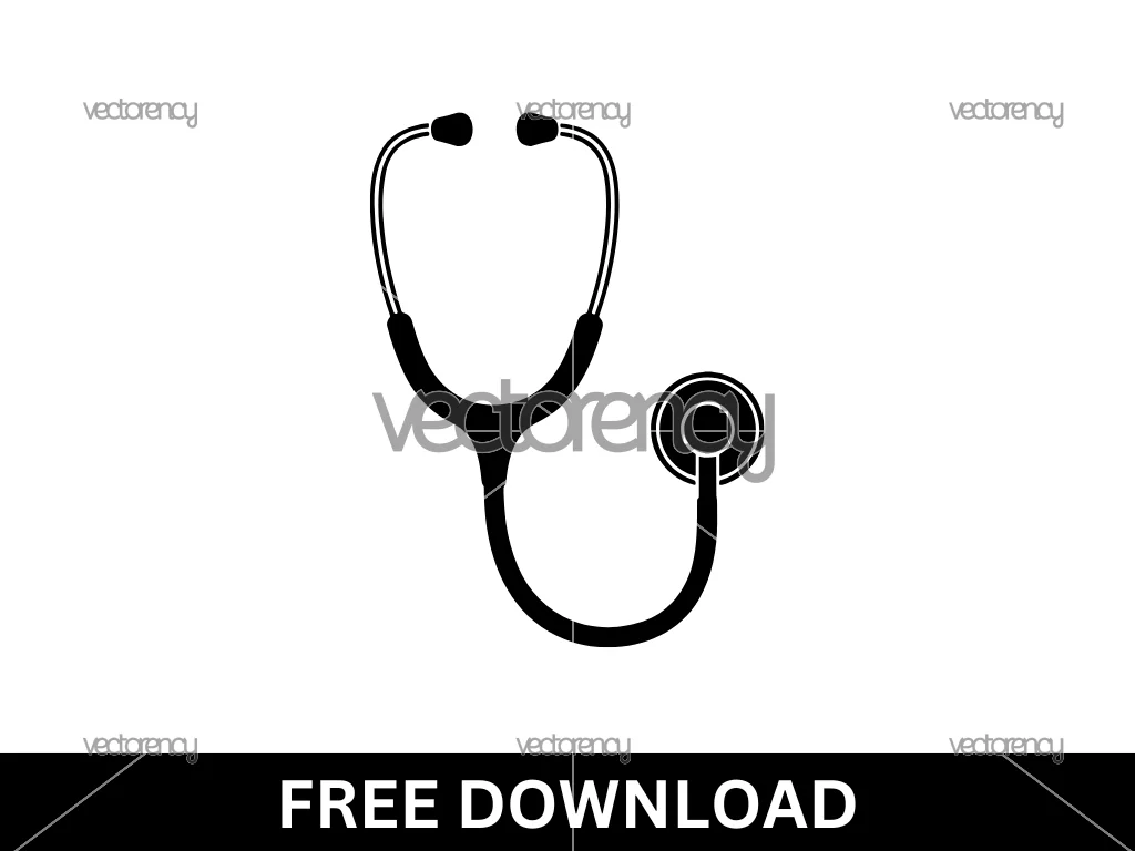 Stethoscope SVG Free for Cricut