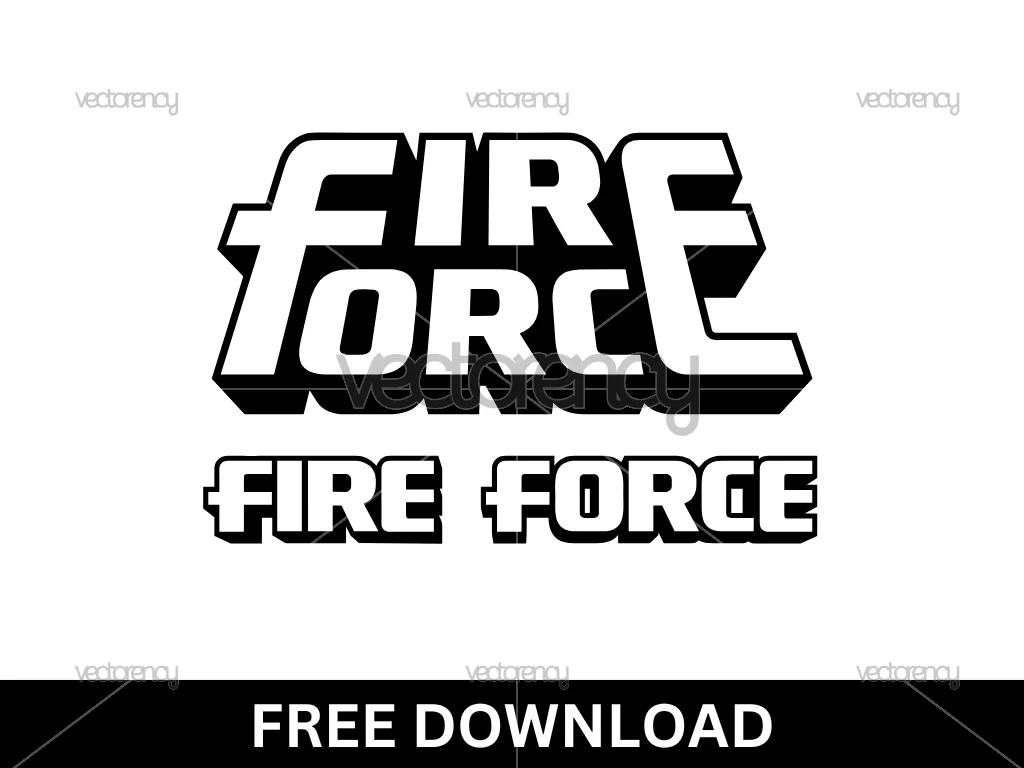 Fire Force Logo SVG Vector Free Download