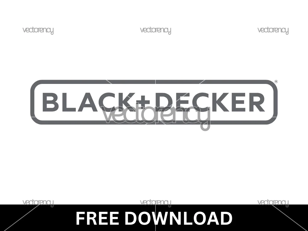 Black Decker Logo SVG Free