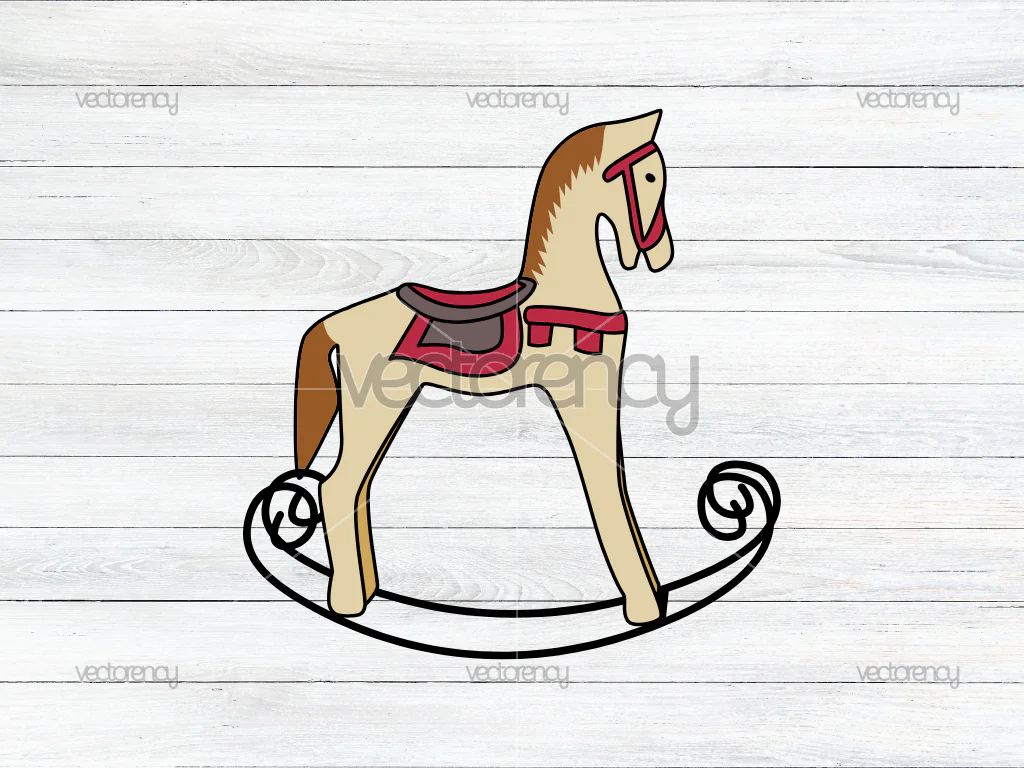 Horse Toy SVG