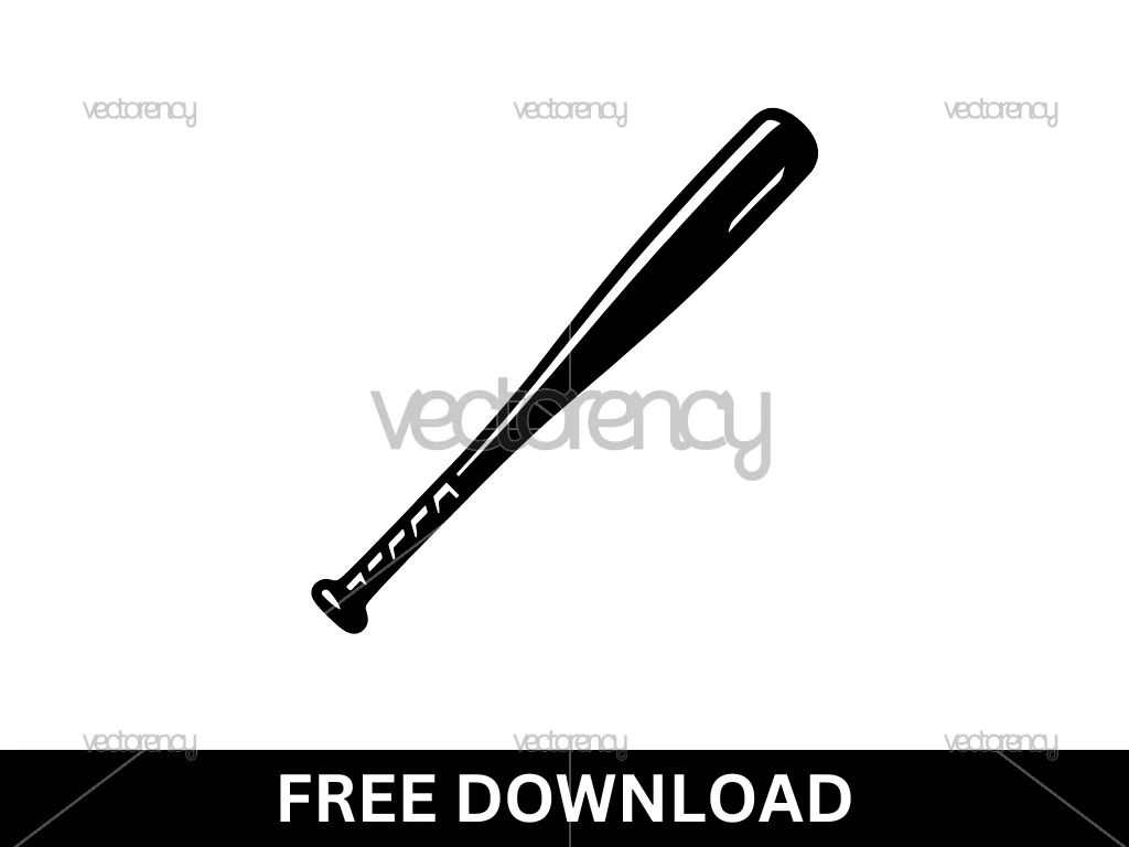 Baseball Bats SVG Free