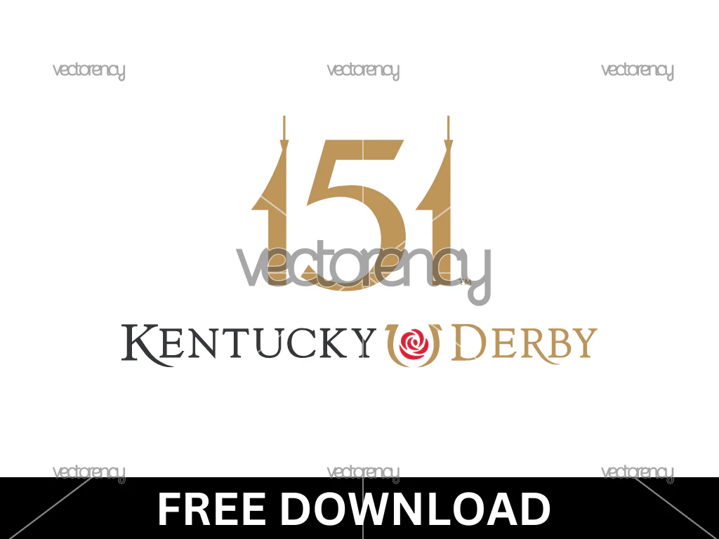 Kentucky Derby 151 Logo SVG Free Download
