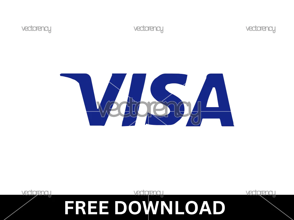 Visa Logo SVG Cut File Free