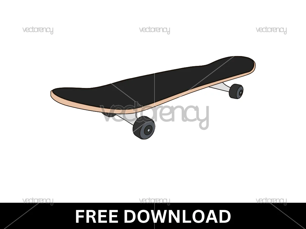 Skateboard Vector Free