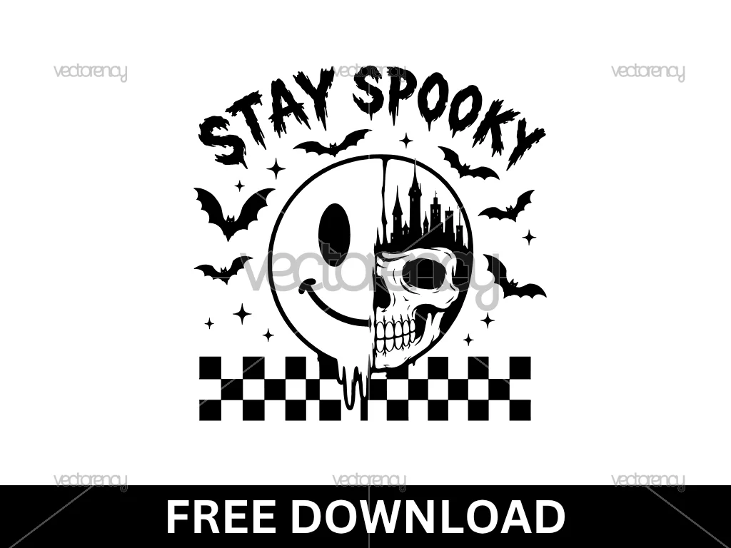 Stay Spooky SVG Free
