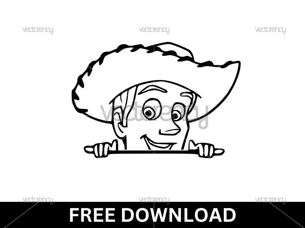 Toy Story Woody Cricut Free SVG