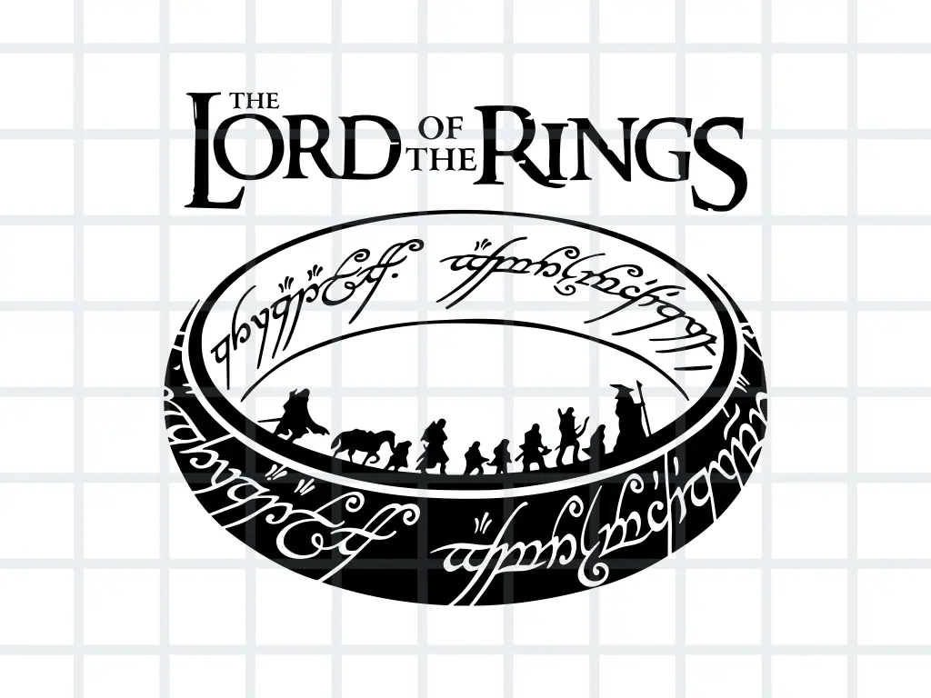 The Lord Of The Rings SVG for Cricut and Silhouette Cameo