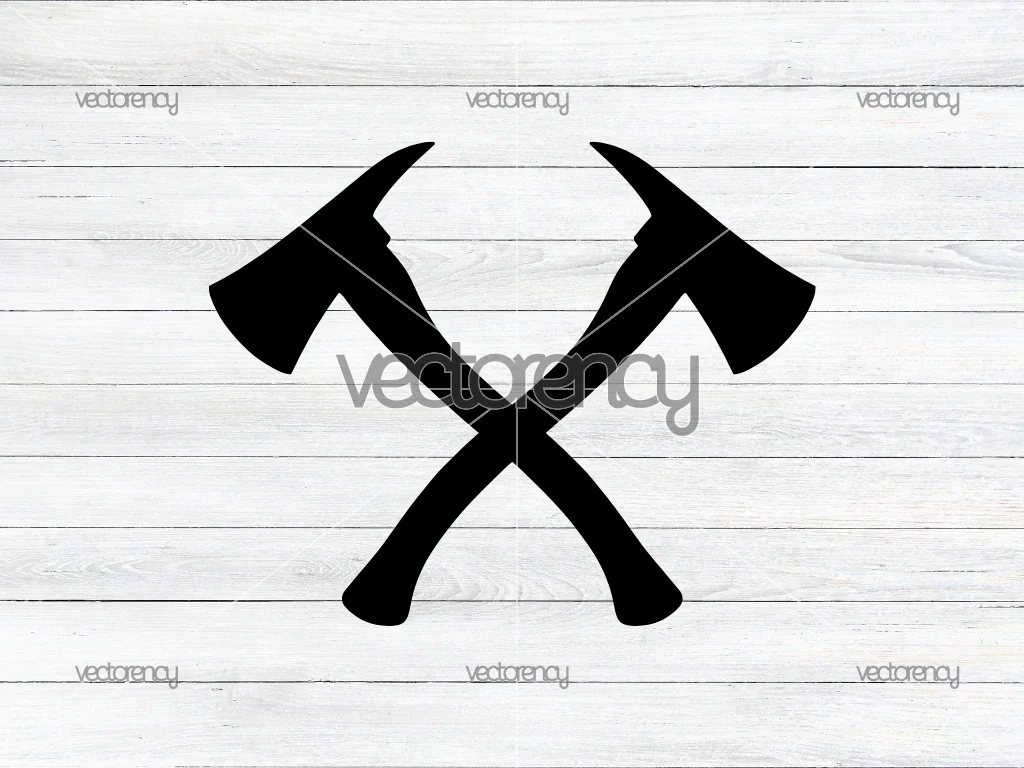 Crossed Axes SVG Files
