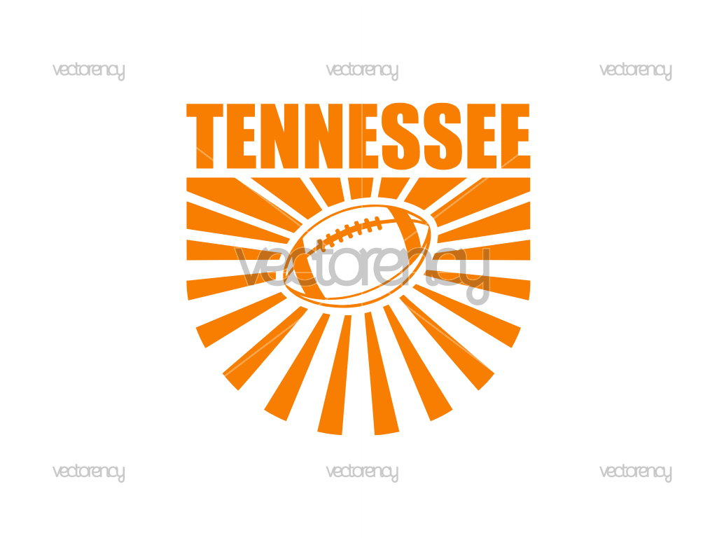 University of Tennessee Football SVG PNG EPS DXF