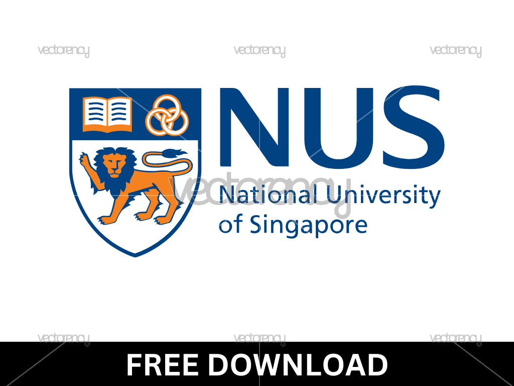 NUS National University of Singapore Logo SVG Free