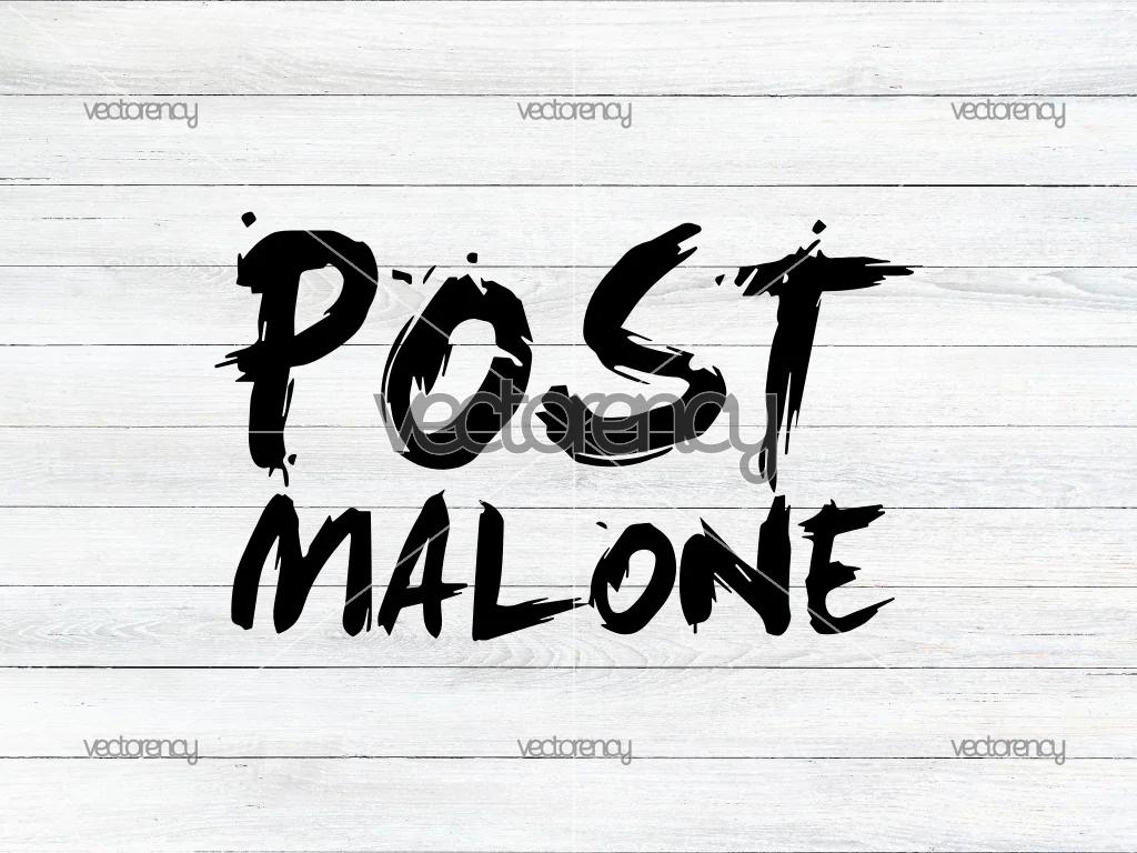 Post Malone Logo SVG Vector