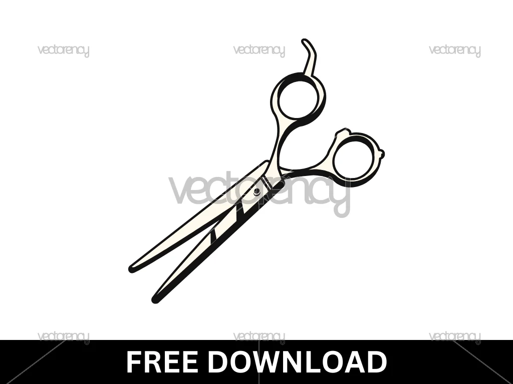 Free Scissor Barber SVG
