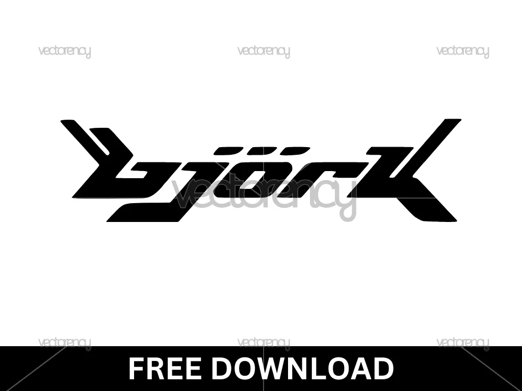 Free Bjork Logo SVG