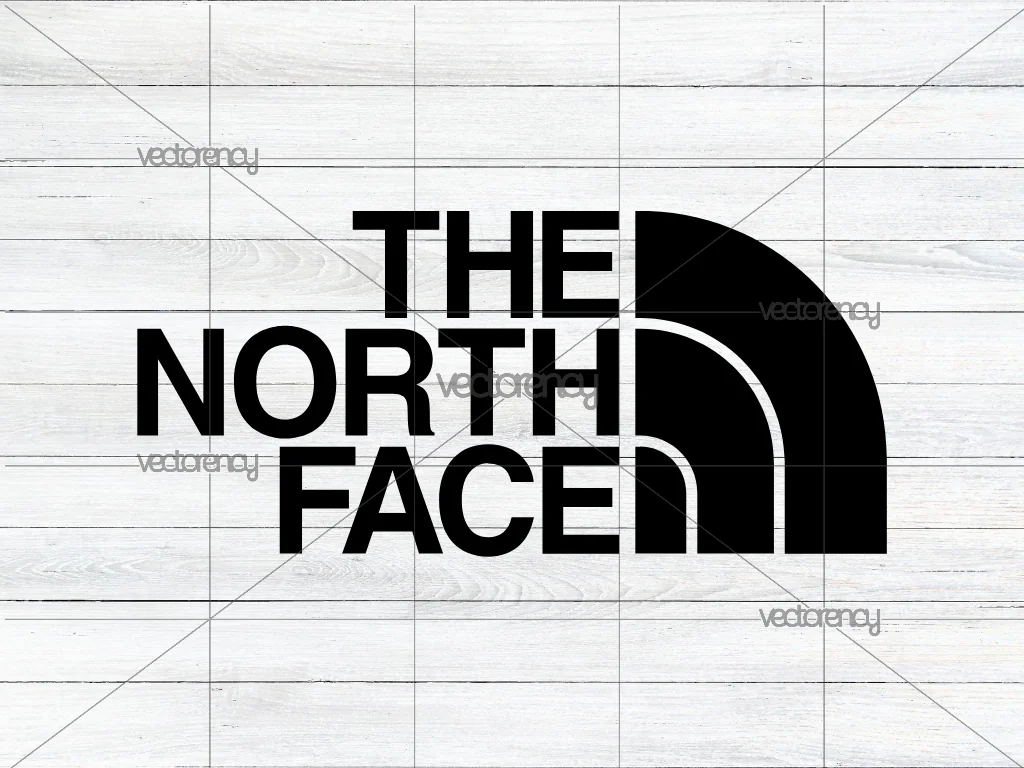 The North Face Logo SVG