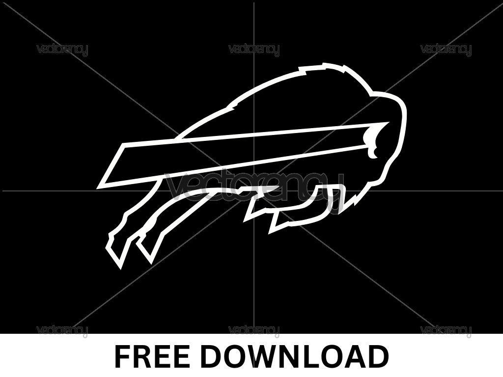 Buffalo Bills White Logo Image Download Free