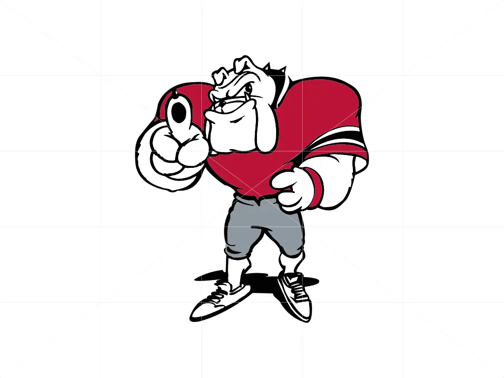 Georgia Bulldogs Mascot SVG PNG EPS