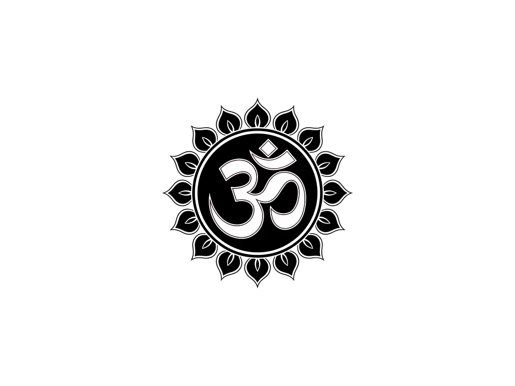 Om Symbol SVG Cut File Free Download