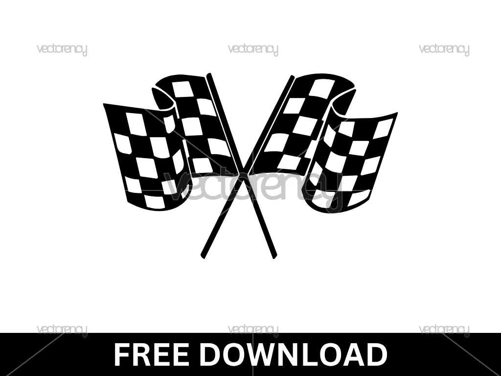 Racing Flag SVG Image Free
