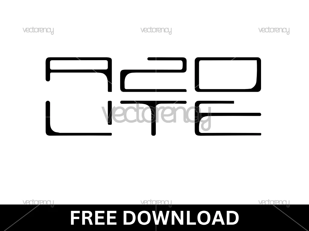A20 Lite Logo SVG EPS DXF PNG Free