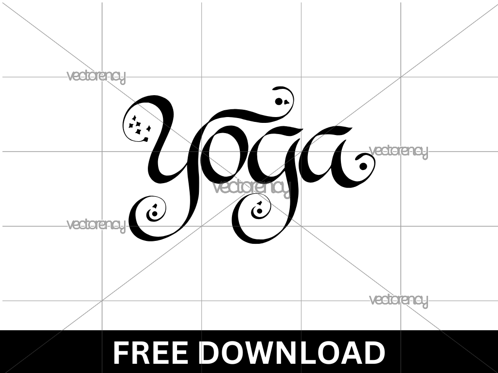 Yoga SVG Vector Free Download