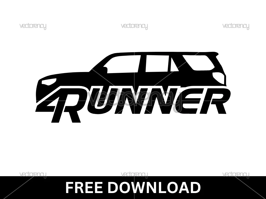 Toyota 4Runner SVG 4Runner Logo Vector Free