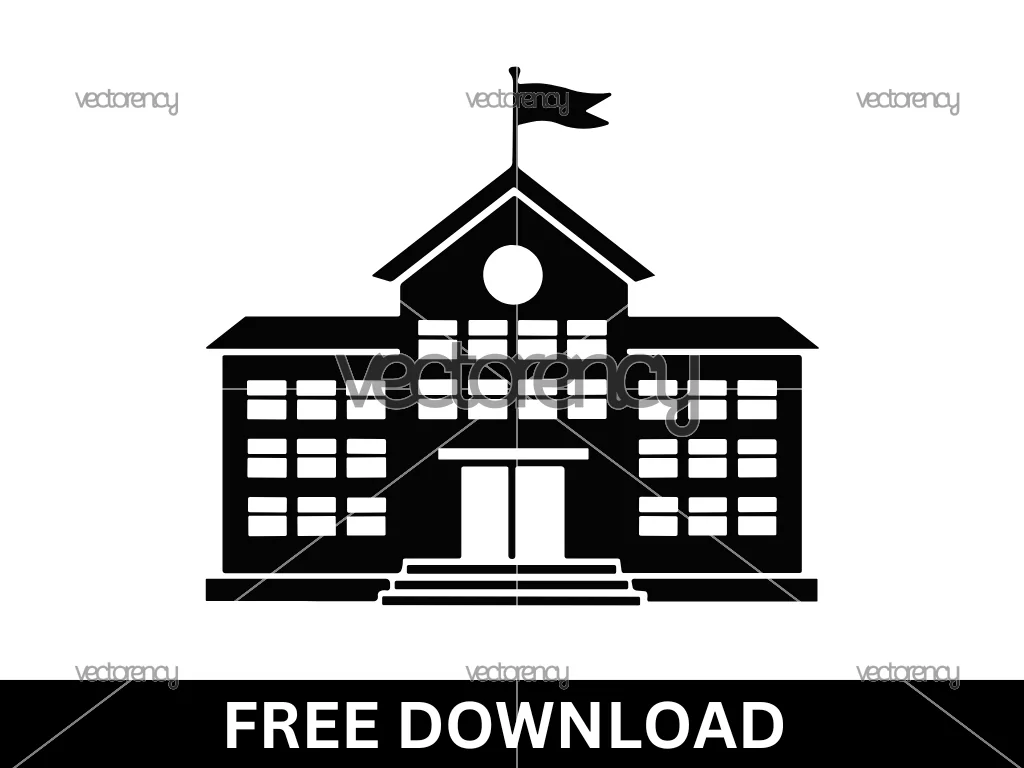 School SVG Cut File Free Download