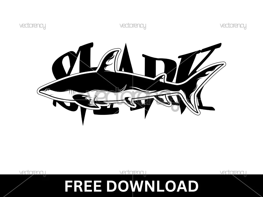 Shark SVG Vector Free Download