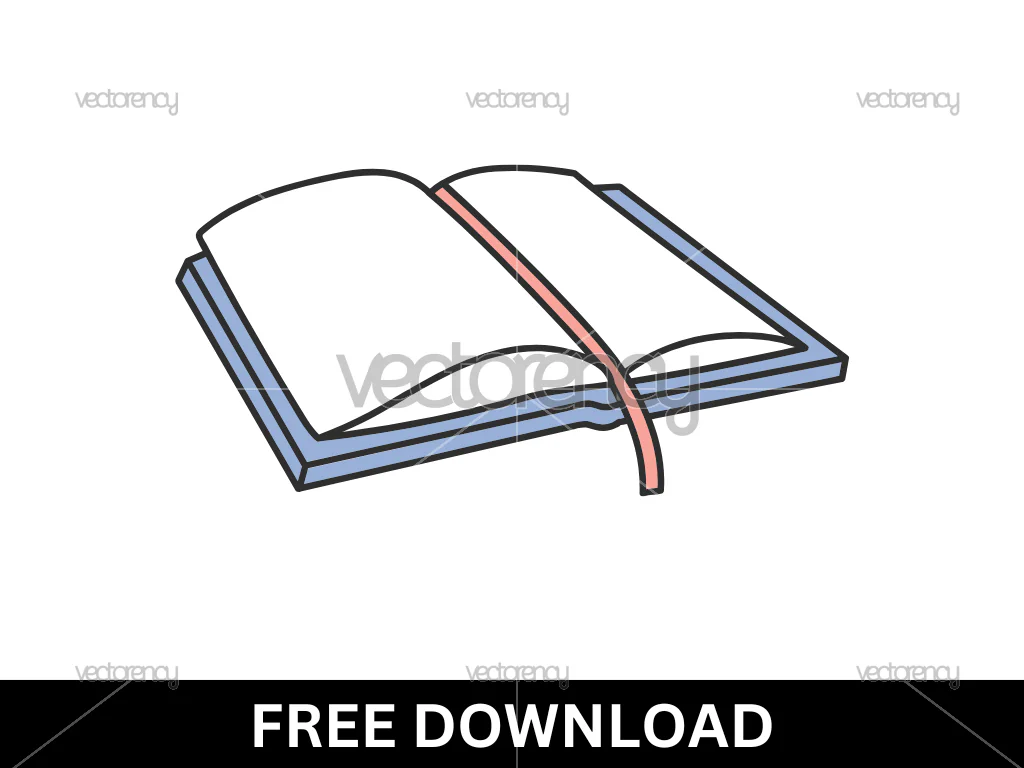 Book Clipart SVG Free Download