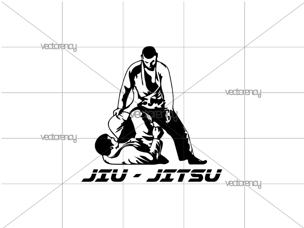 Jiu jitsu SVG Free