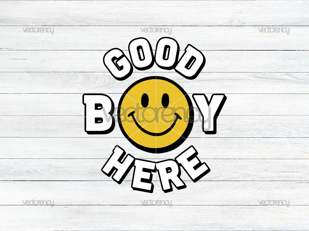 Good Boy Here SVG PNG EPS