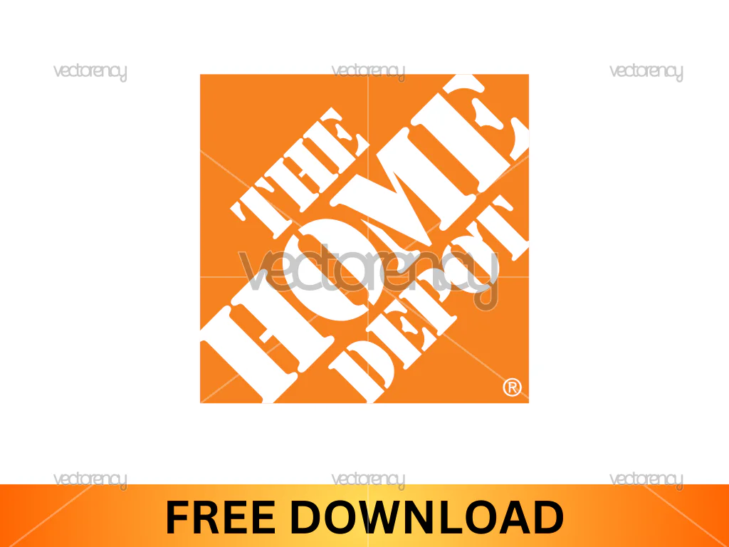 The Home Depot Logo Vector Free