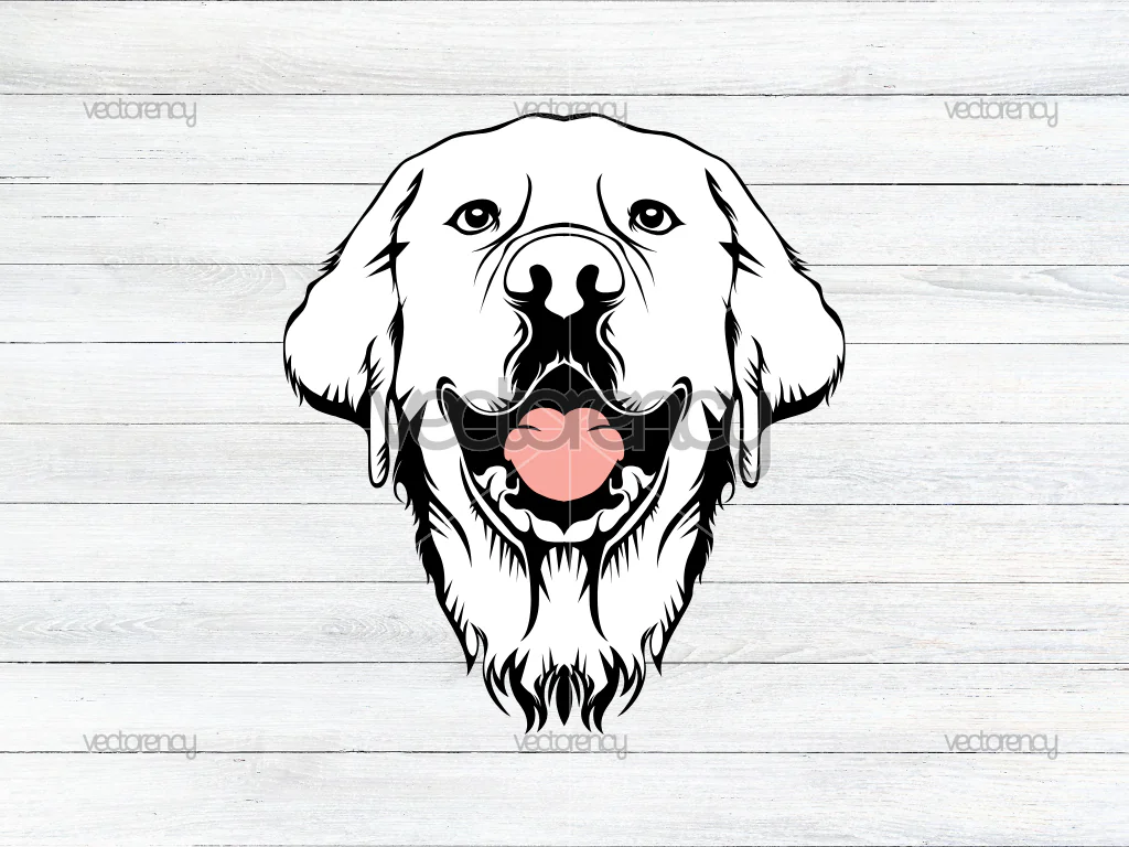Labrador SVG DXF EPS PNG