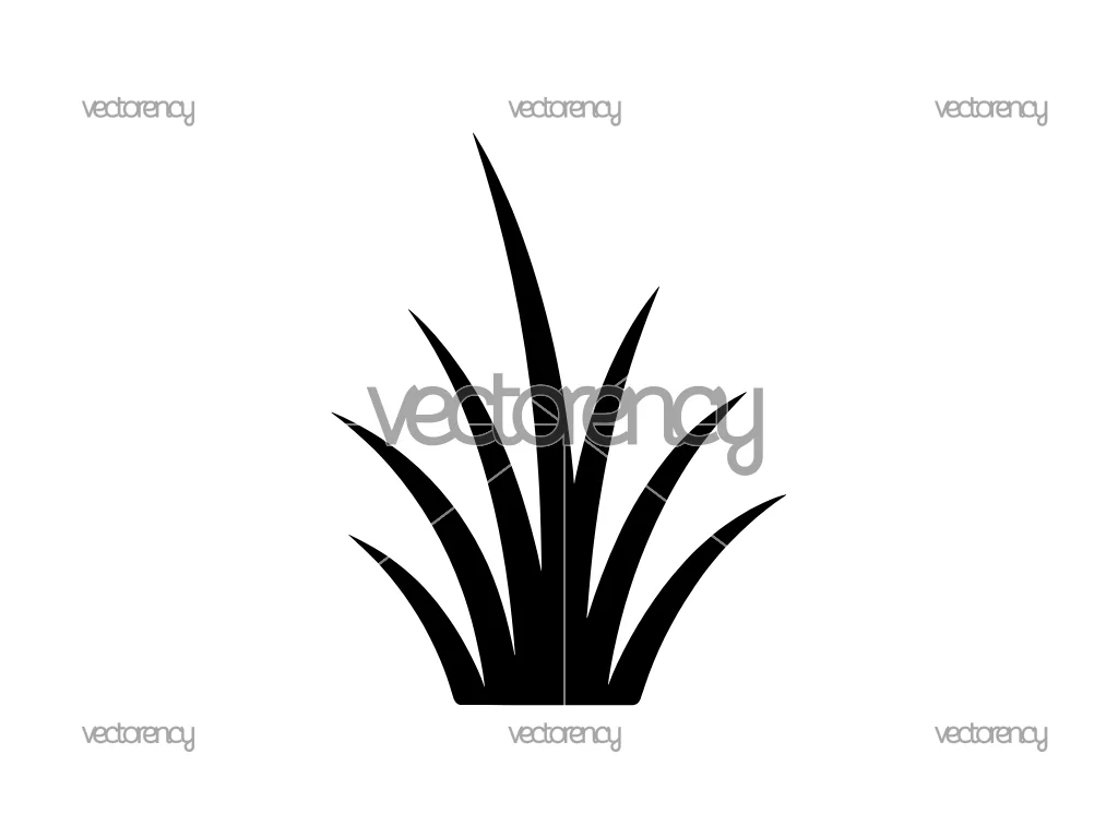 Grass Silhouette SVG