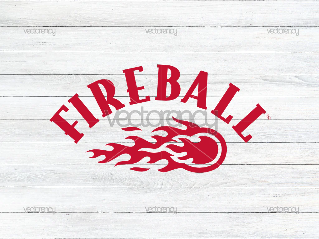 Fireball Whiskey Logo DXF PNG SVG Vector