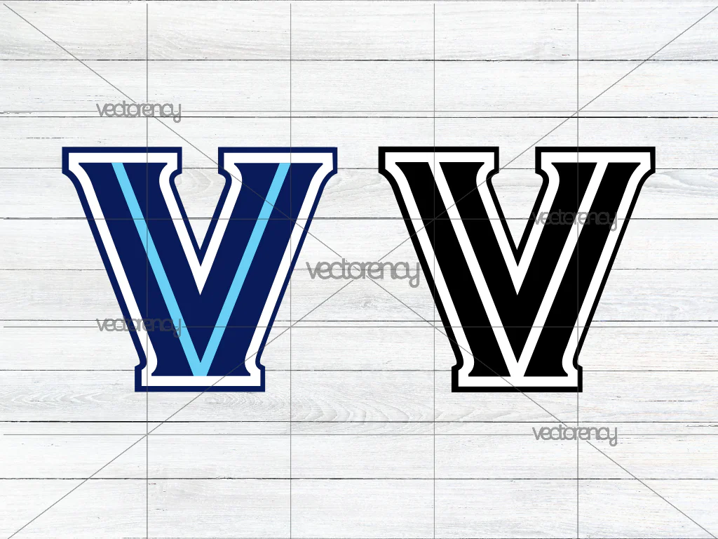 Villanova Basketball Logo SVG