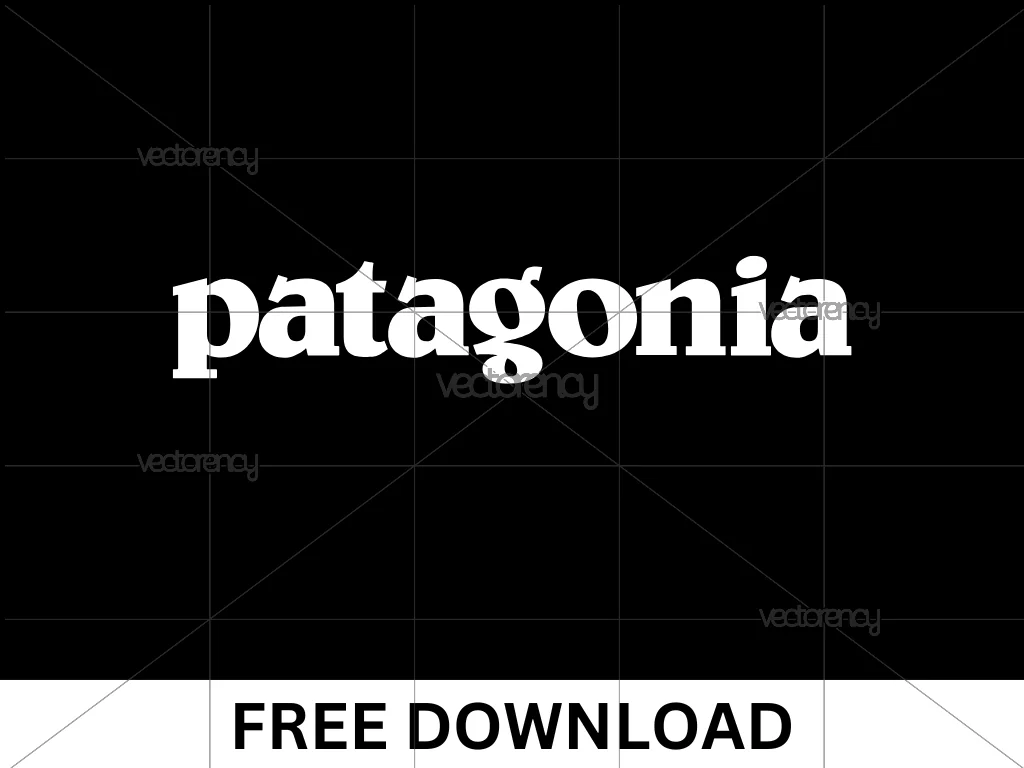 Patagonia Text Logo SVG Free