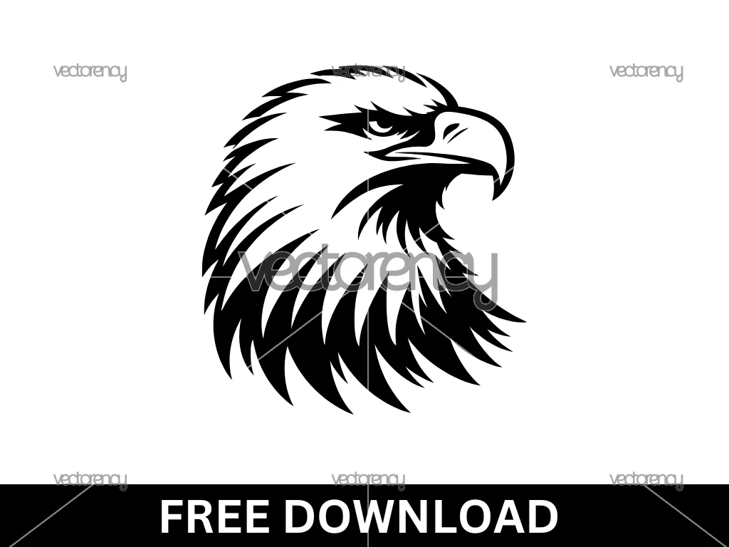 Bald Eagle SVG Cut File Free Download