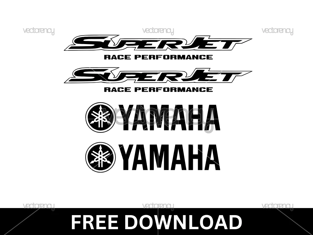 Yamaha Superjet Logo SVG Free