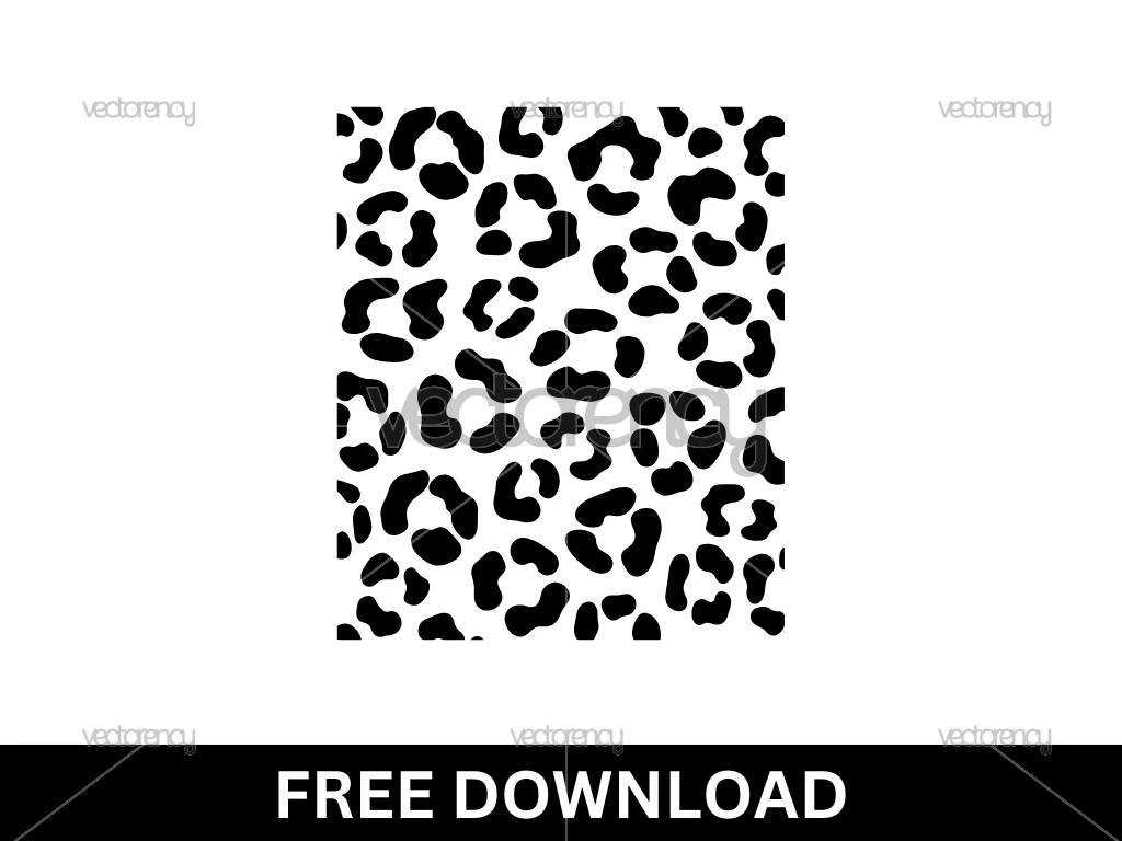 Leopard Print SVG Free Download
