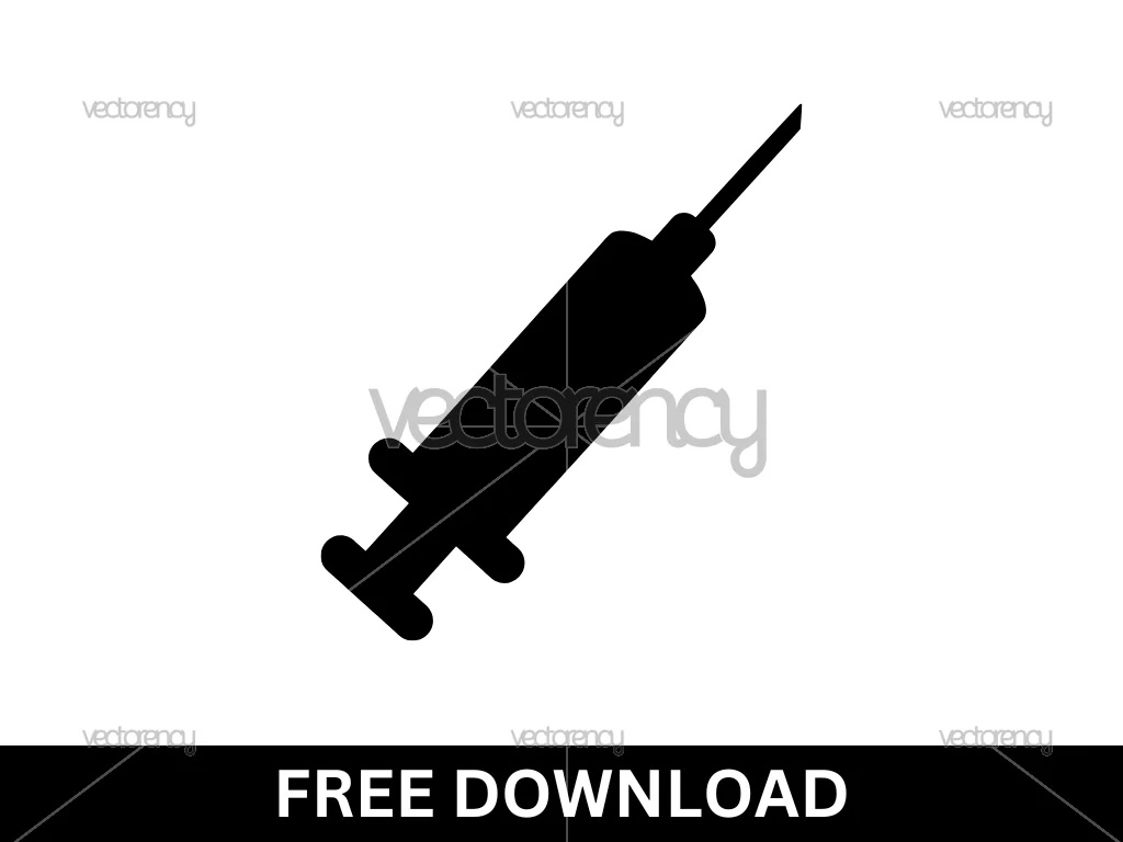 Syringe SVG Free Medical Equipment Healthcare Vector