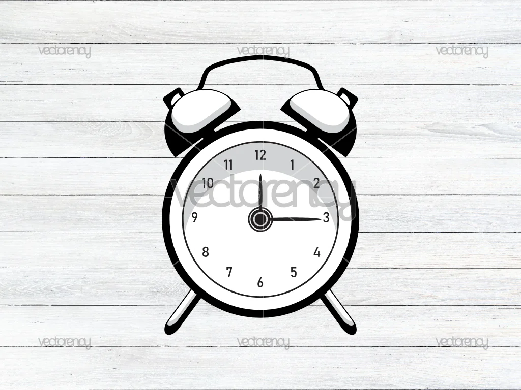 Alarm Clock SVG