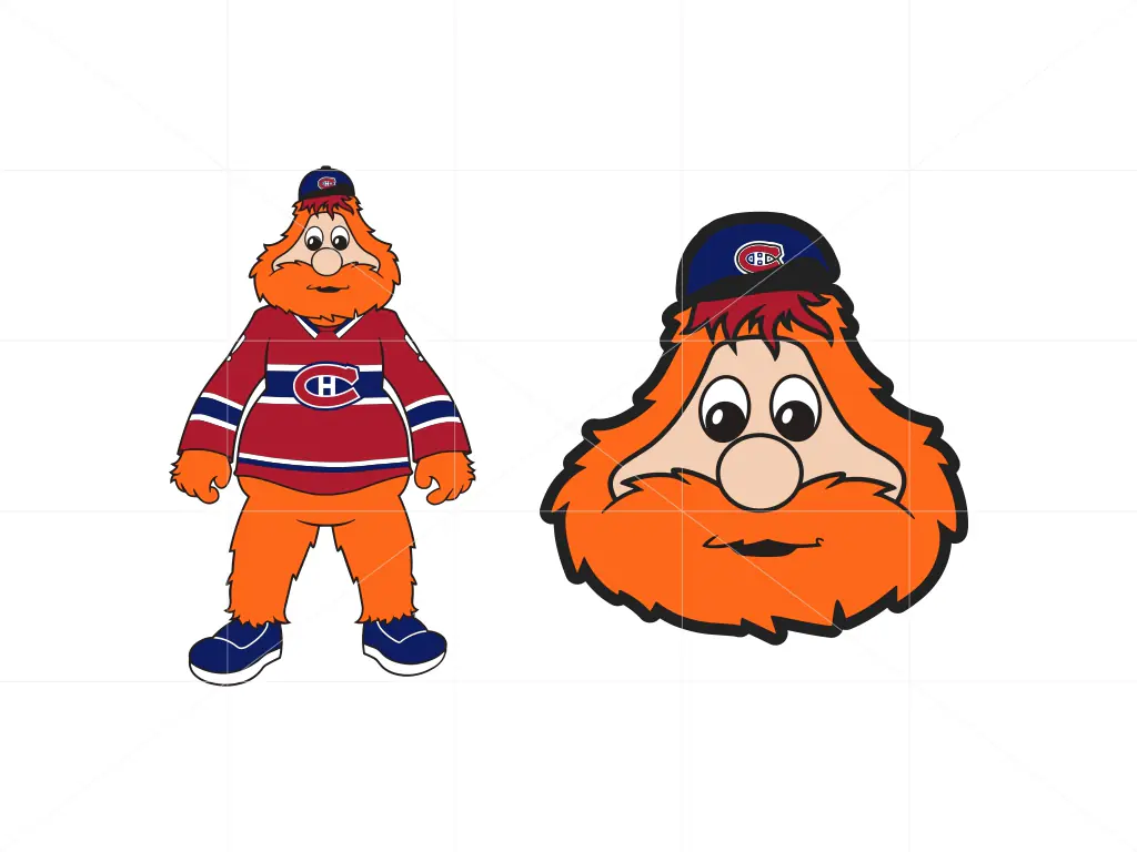 Youppi! SVG Vector File - Montreal Canadiens Mascot