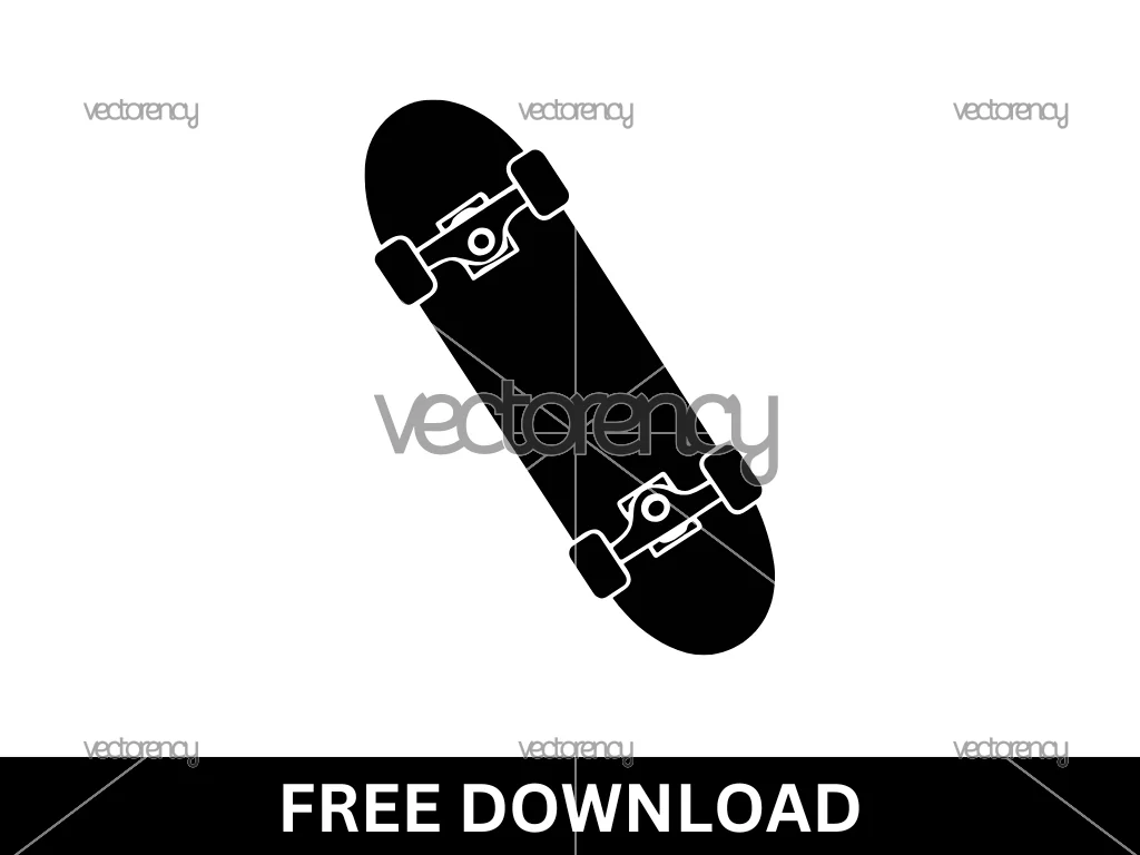 Skateboard SVG Free Download