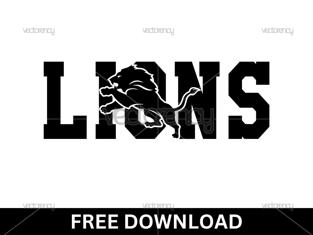 Detroit Lions SVG Free Download