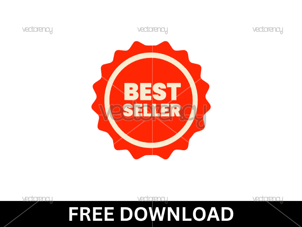Best Seller Label SVG Free