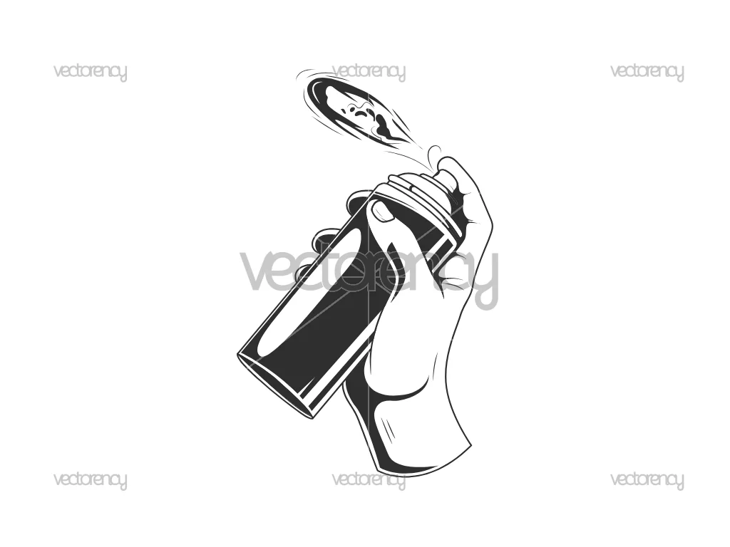 Spraying Painting SVG