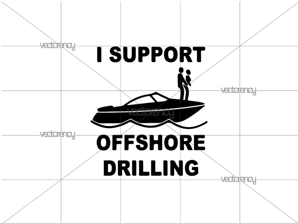 Offshore Drilling SVG Free