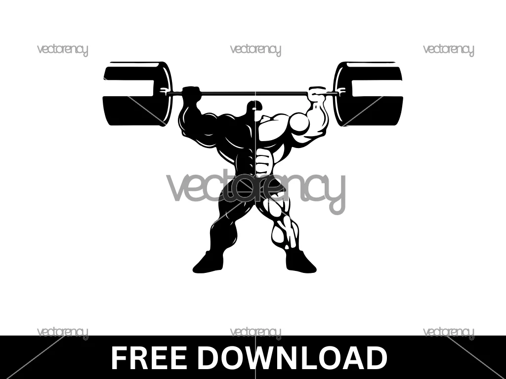 Free SVG Cricut Weightlifter Gym