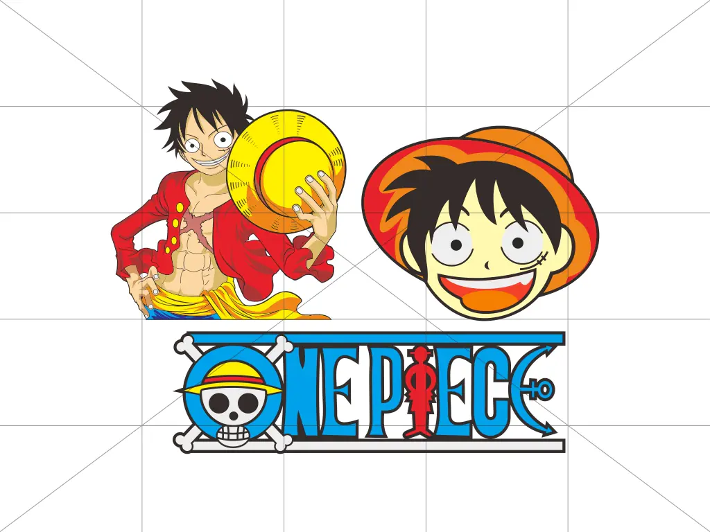 Luffy One Piece PNG 4K Transparent SVG Vector Files